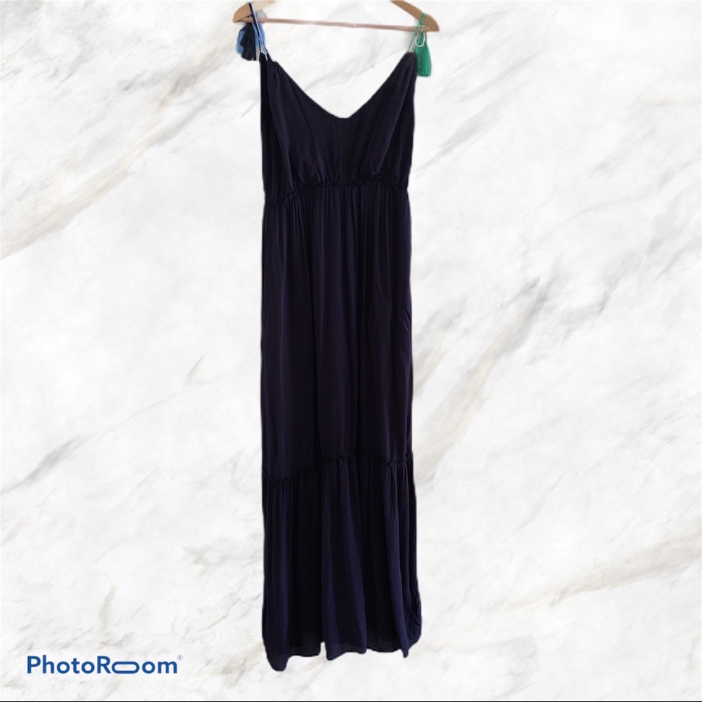 Cupcakes & Cashmere Edmund Maxi Dress Blue Size 0